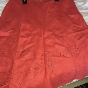 Ann Taylor linen skirt